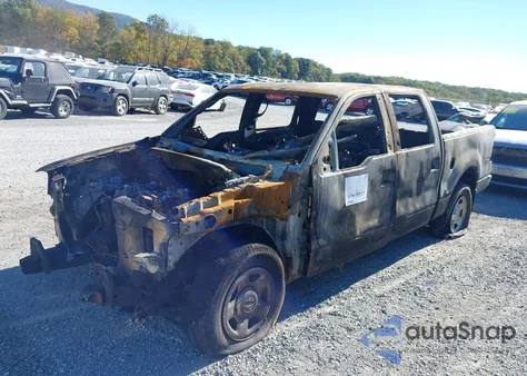 2005 Ford F-150 Lariat/Xlt from USA, damaged, VIN 1FTPW12595KD22658